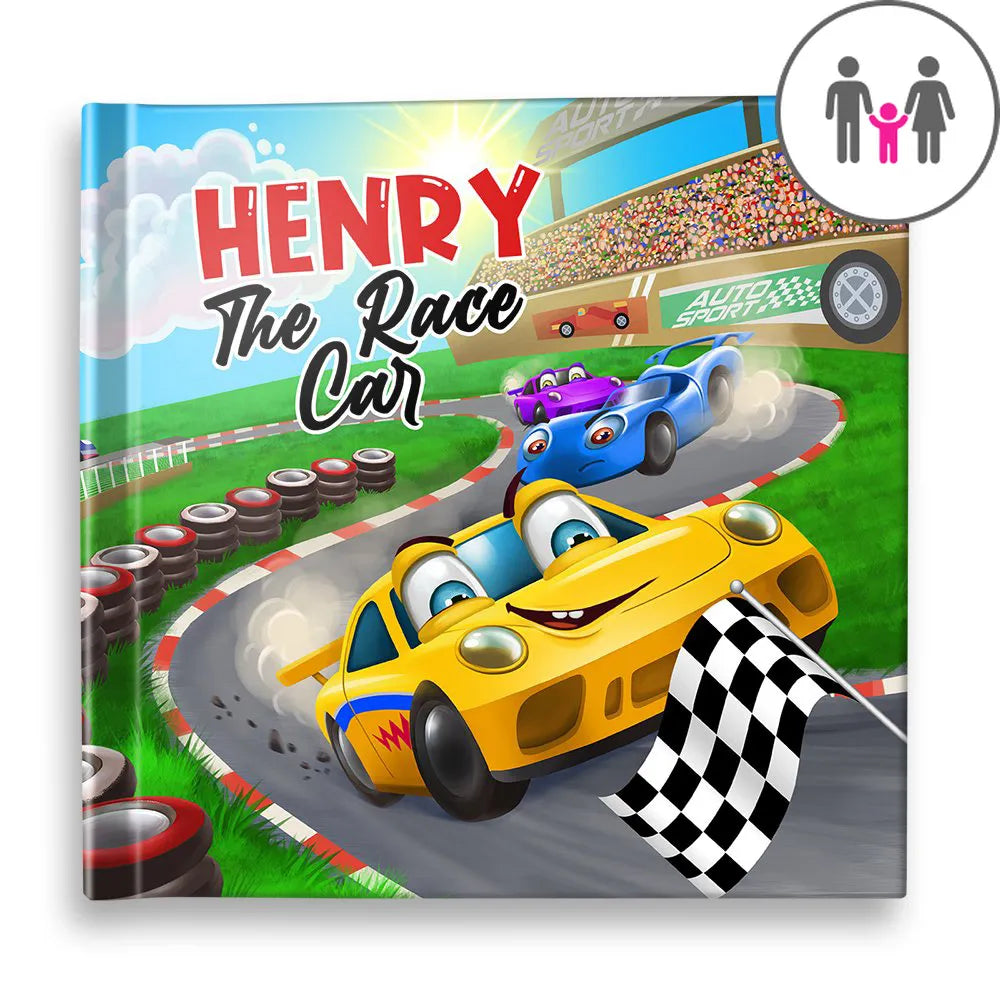 Digital Kids Racer Personalized Race Cars Children's Book – Dinkleboo CA